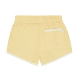 boys buttercream stripe boardie
