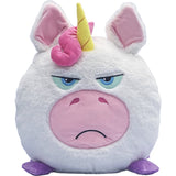 Hangry Petz: Luna - 12" White-Pink-Purple Animal Plush