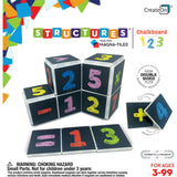 123 Chalkboard Magna-Tile Structures