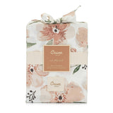 Parker Pink Floral Cotton Fitted Crib Sheet