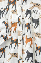 Giddy-Up Dolly Shirt Dress