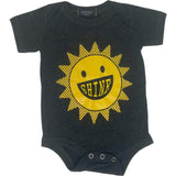 Sunshine Black Baby Onesie - Unisex for Boys and Girls