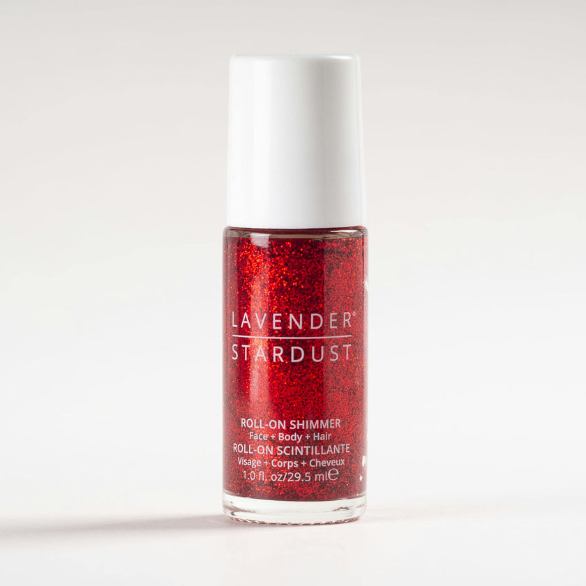 Red Spirit Glitter Roll-On Shimmer