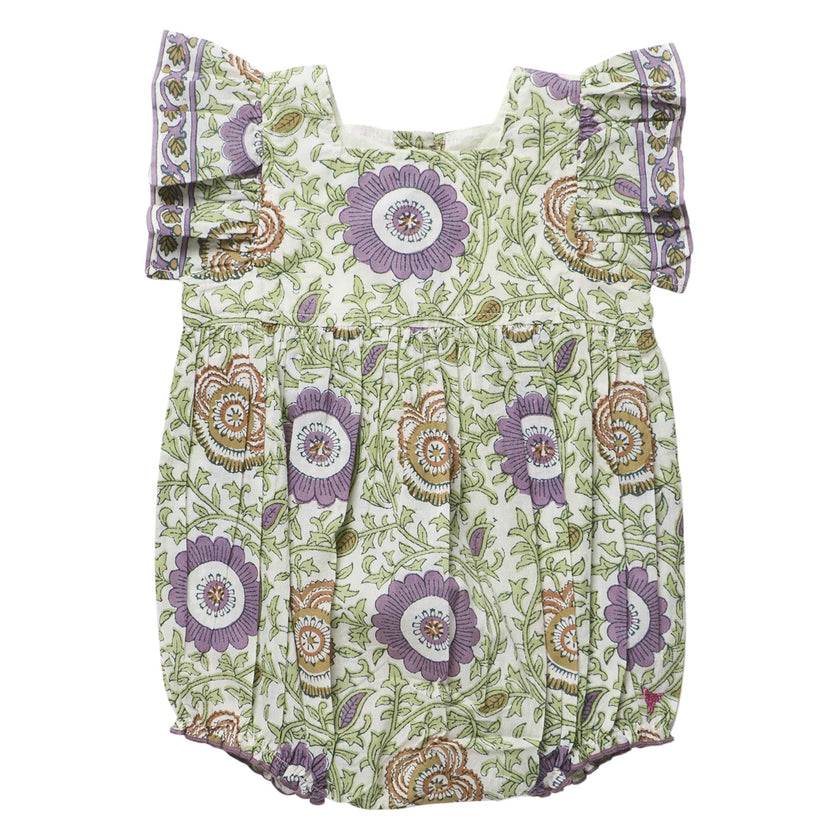 Baby Girls Elsie Bubble - Lilac Lisbon Floral