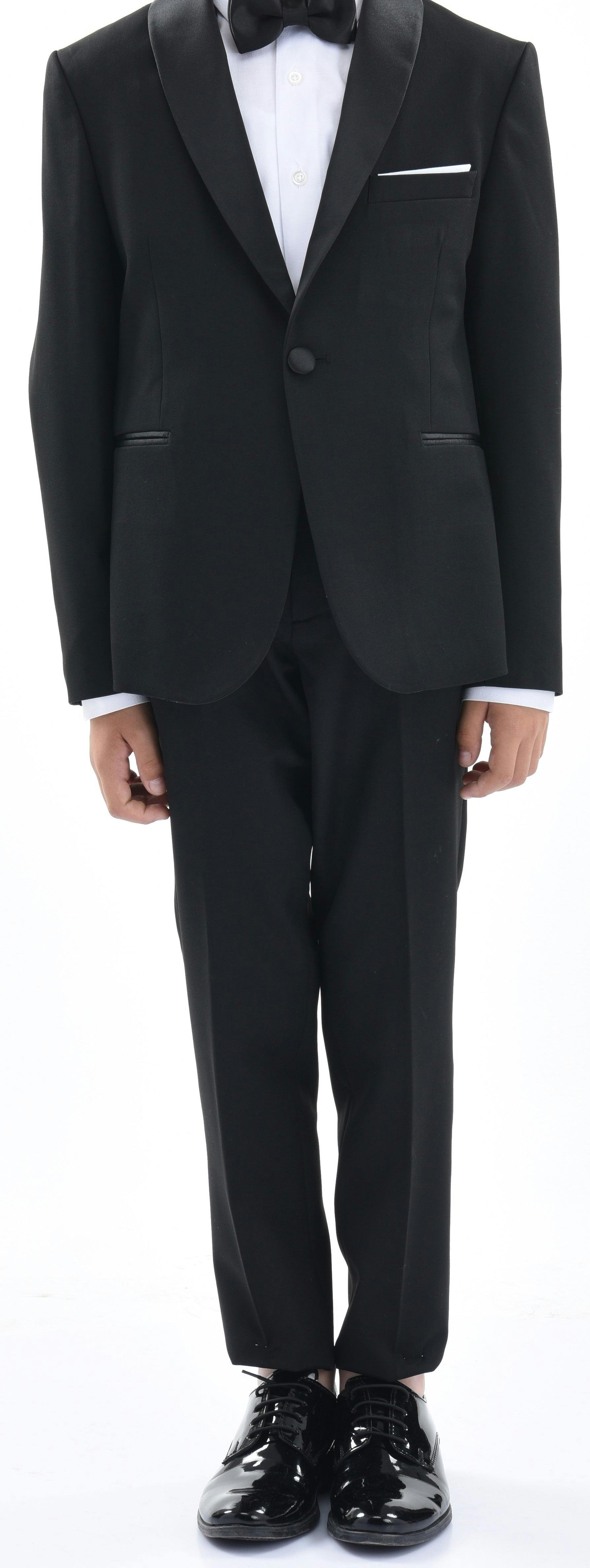 Black Shawl Lapel Suit