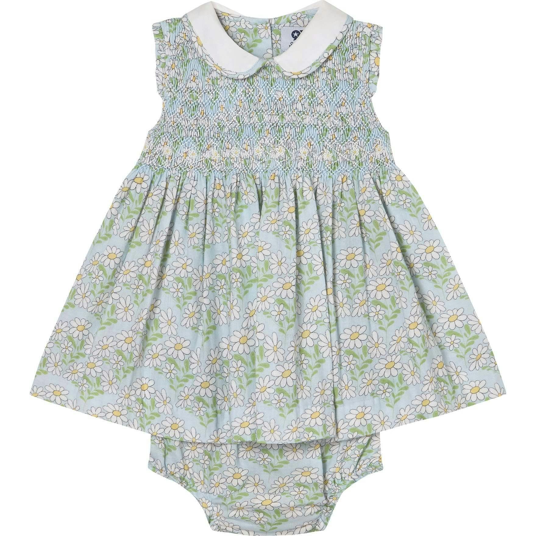 Hand-Smocked Baby Dress - Calista
