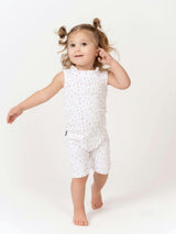 Berry Floral Footie
