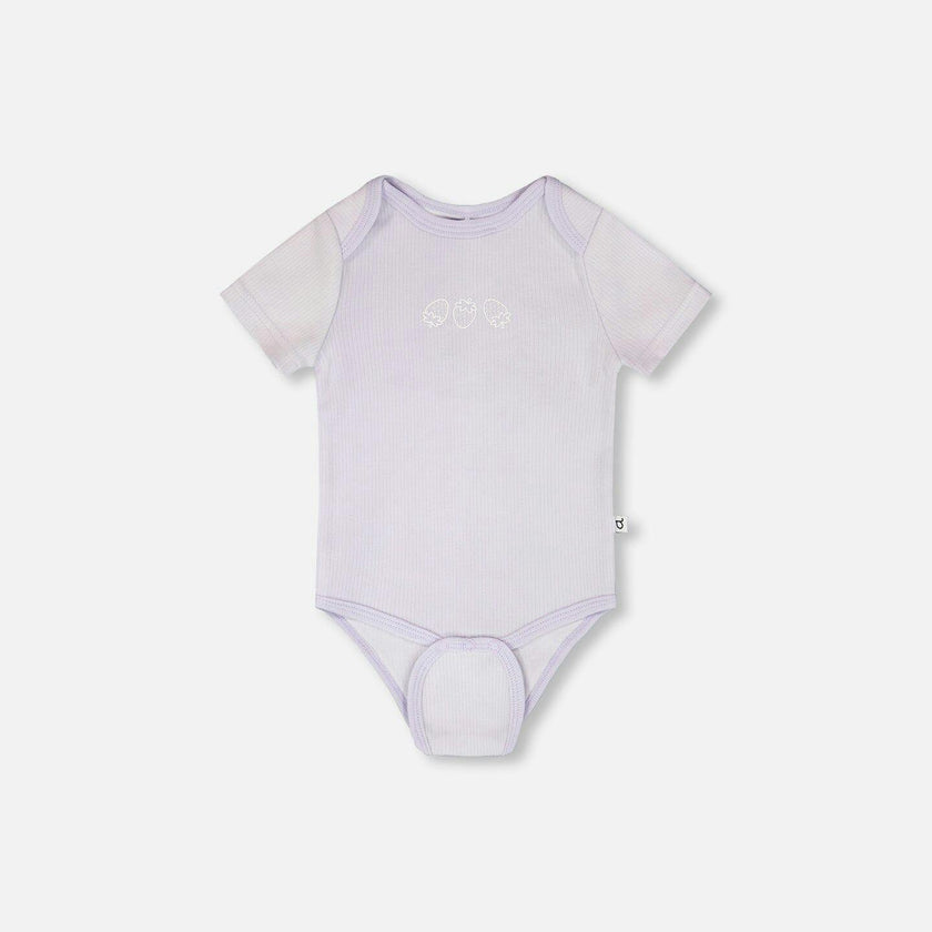 Evolutive Cotton Rib Jersey Onesie