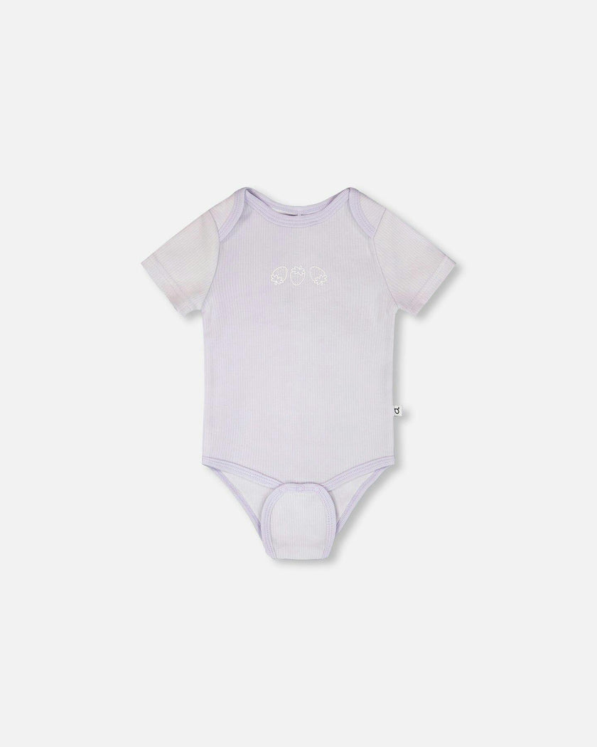 Evolutive Cotton Rib Jersey Onesie