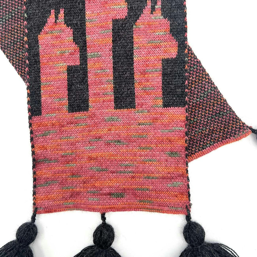 Kids Pacas Tassel Trim Scarf