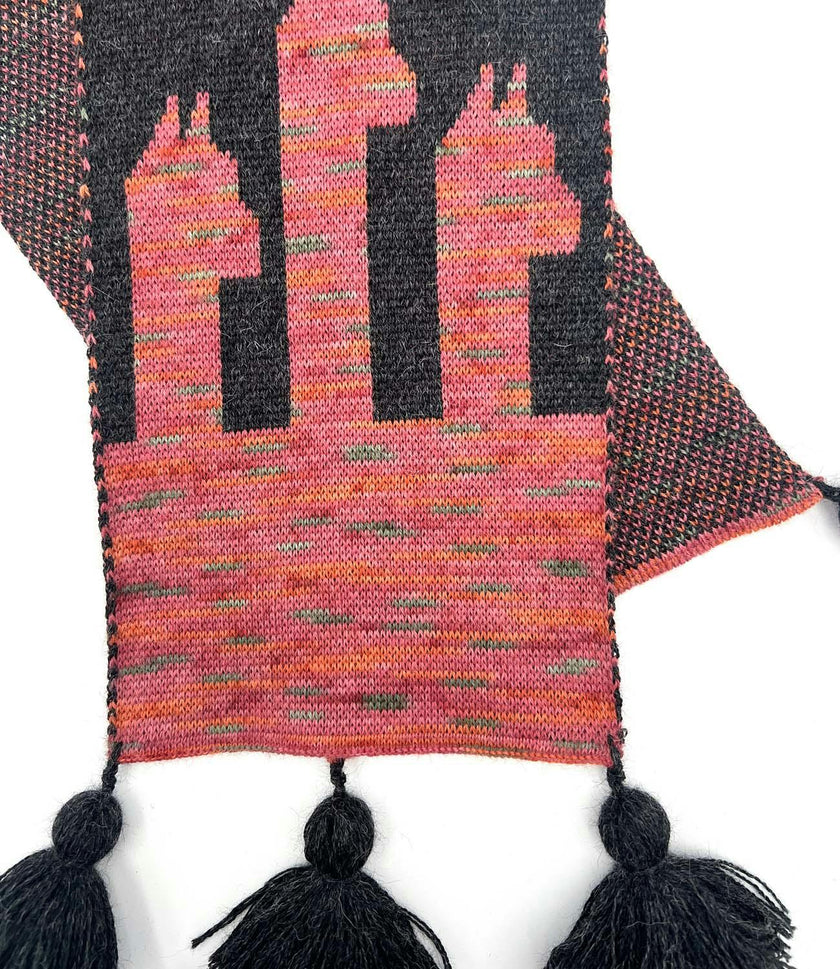 Kids Pacas Tassel Trim Scarf