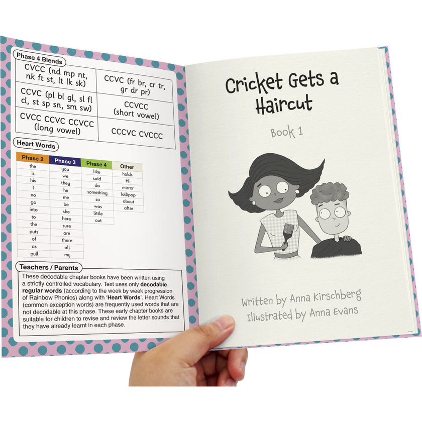 Cricket the Kid Decodable Chapter Books