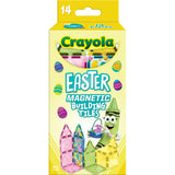 Crayola Easter Magnetic Tiles 14-Piece Starter Set