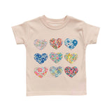 Liberty of London Children's Hearts T-Shirt - Pink