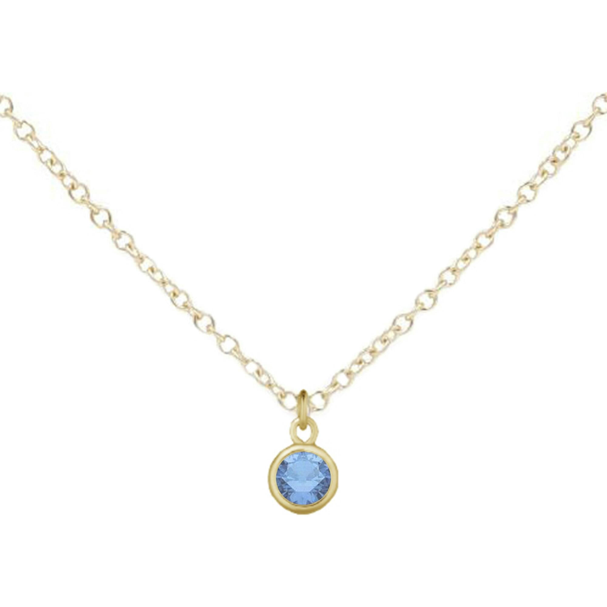 December Birthstone Necklace