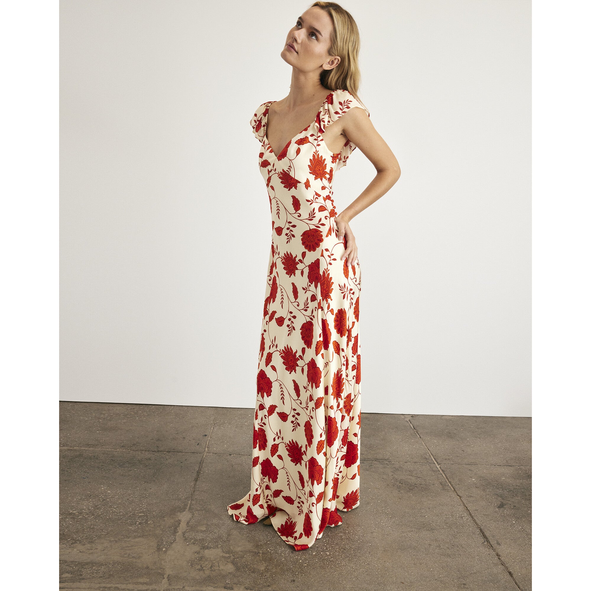 Carrie Dress, Florals