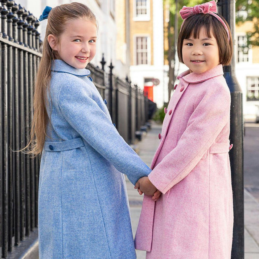 Classic Coat in Pale Blue