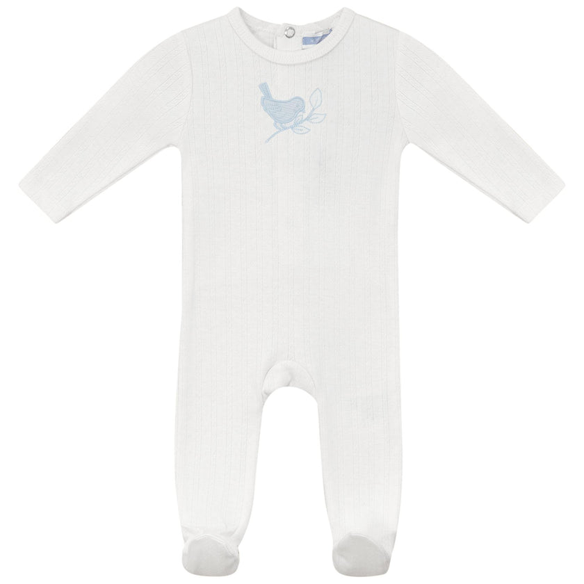 Bird Pointelle Onesie
