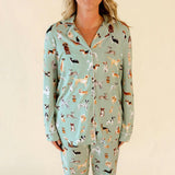 Posh Puppies Women's Luxe Pajama Pant Set