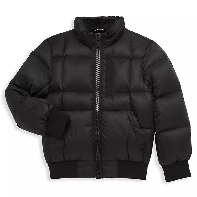 MOOSE KNUCKLES 125th Street Bomber Jacket - Black