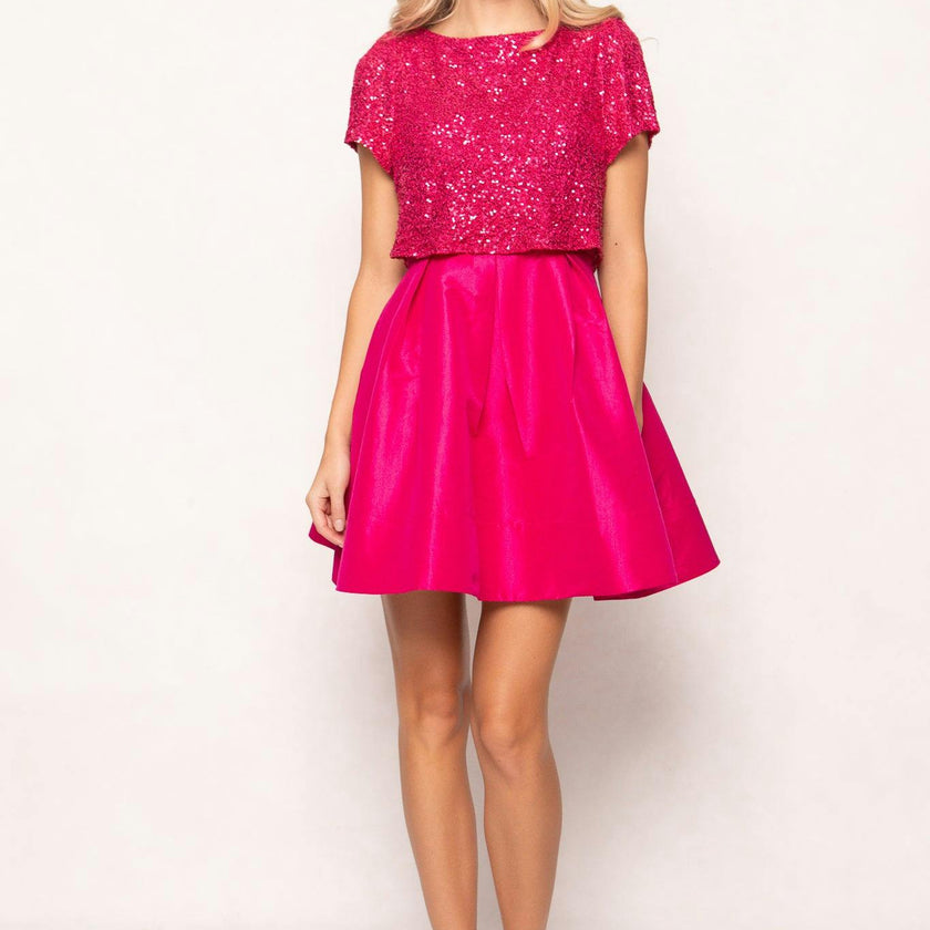 Alexis Dress in Fuchsia