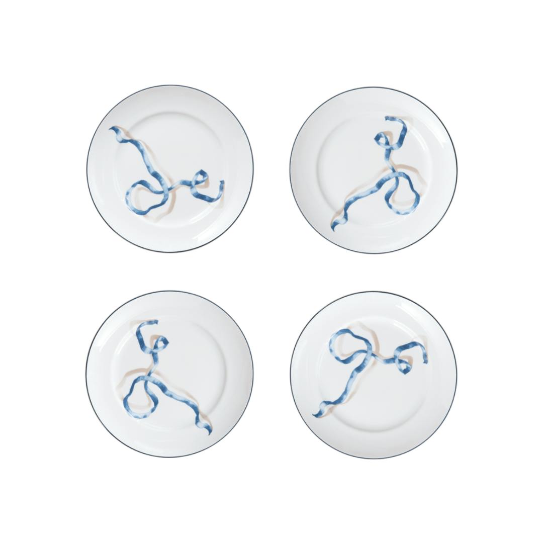 Ribbon Dessert Plate