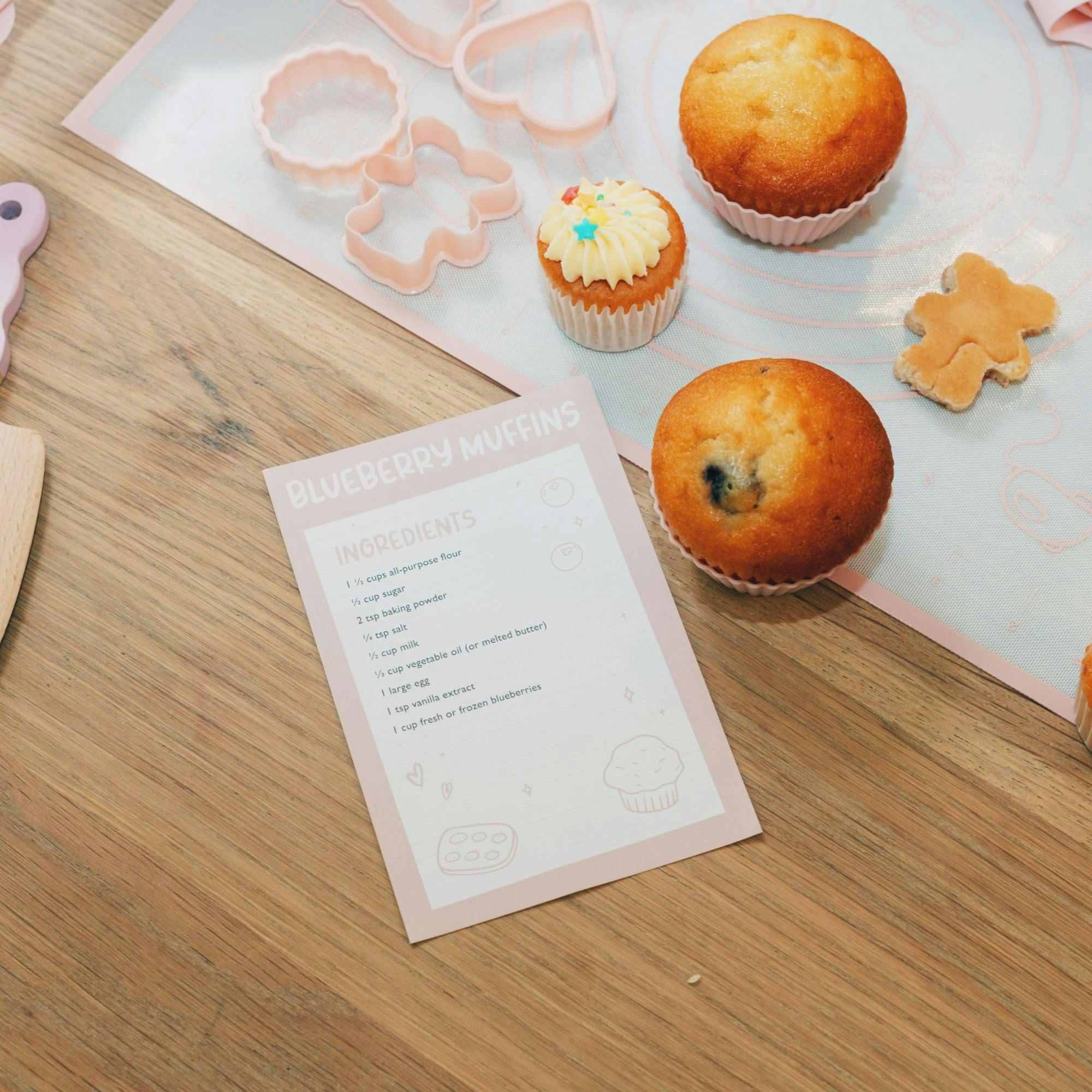 Kid Safe Cooking Tools - Kids Baking Set Gift for Girls