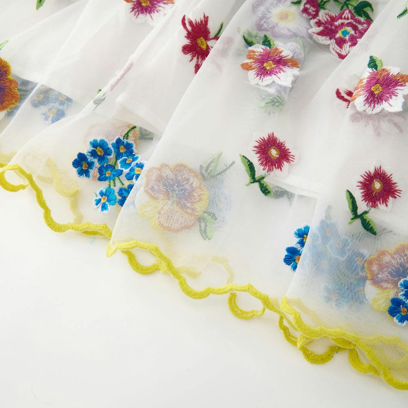 Carly Embroidered Maxi Dress