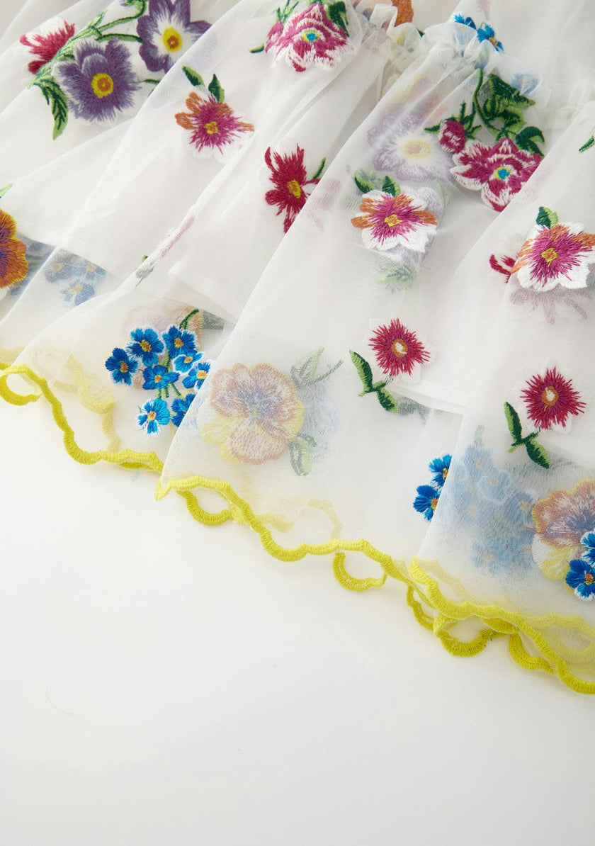 Carly Embroidered Maxi Dress