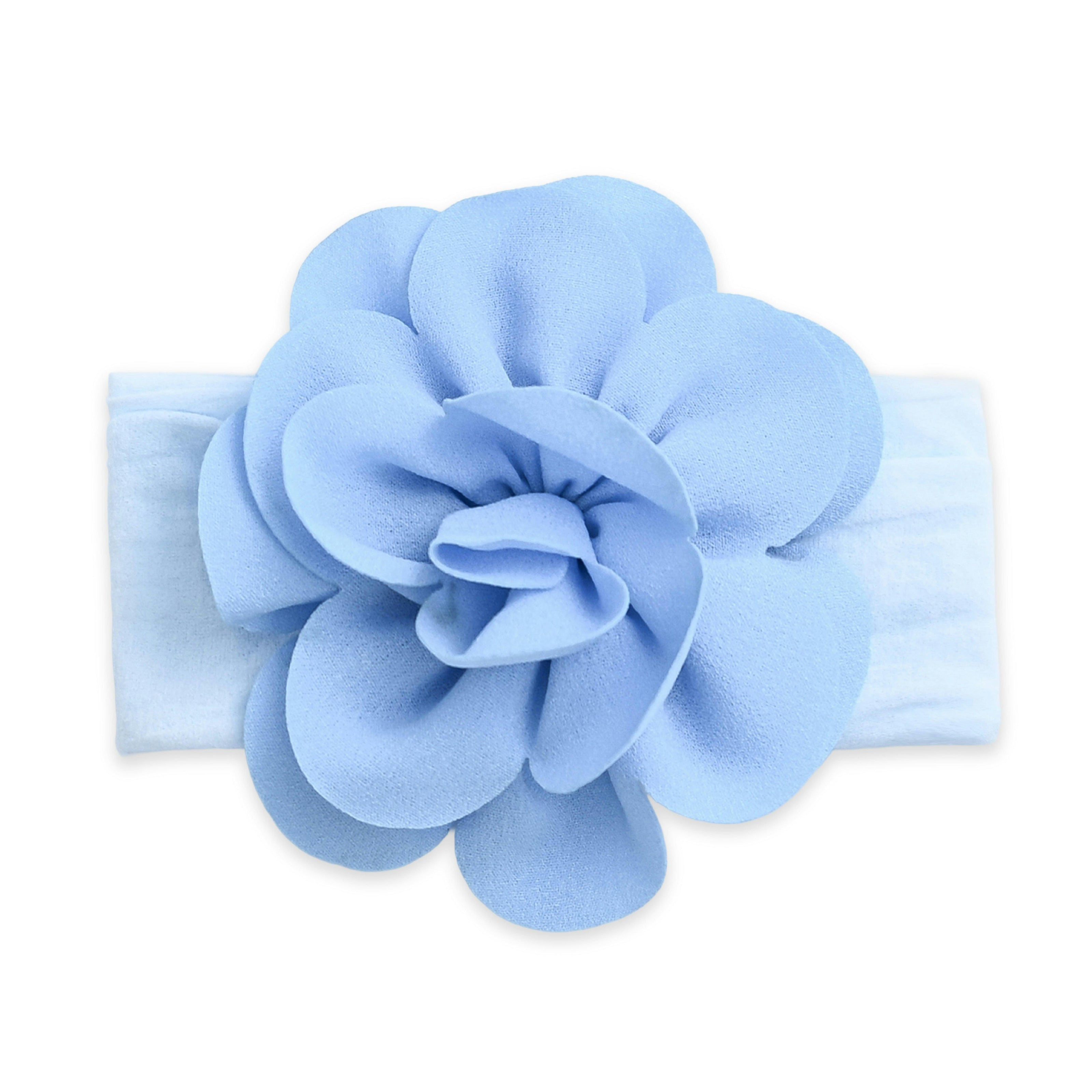 Multicolor Floral Elastic Headband Set