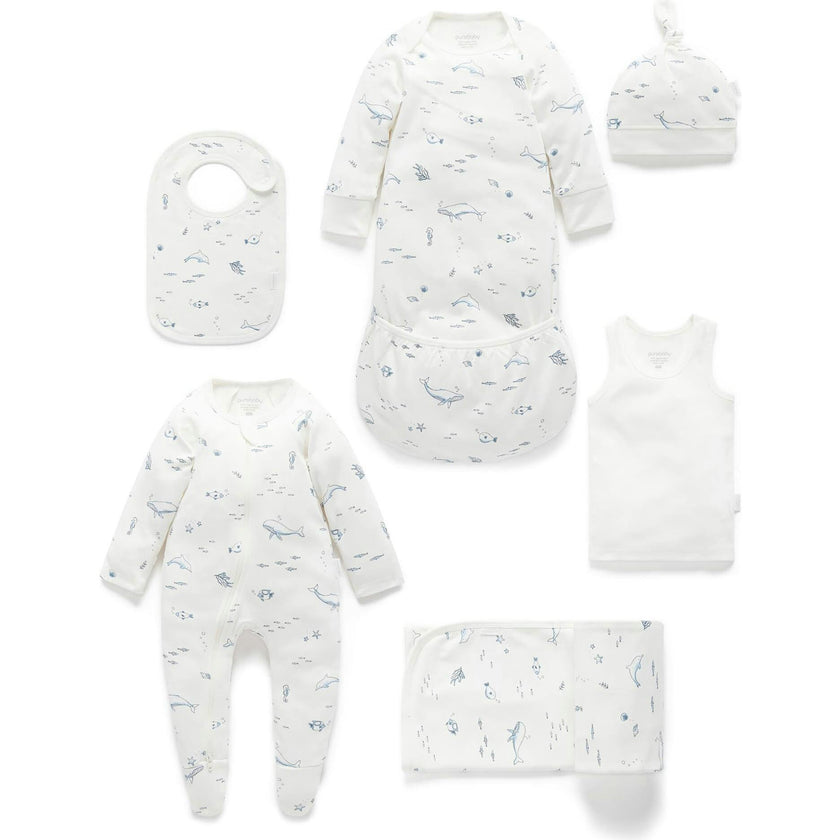 Newborn Hospital Pack Vanilla Nautical Pack