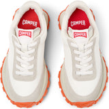 Kids Drift Trail Leather & Nubuck Sneakers, Natural