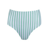 women's tamarin stripe high waist bikini bottom