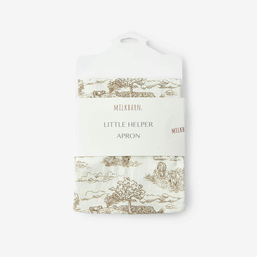 Country Toile Little Helper Apron