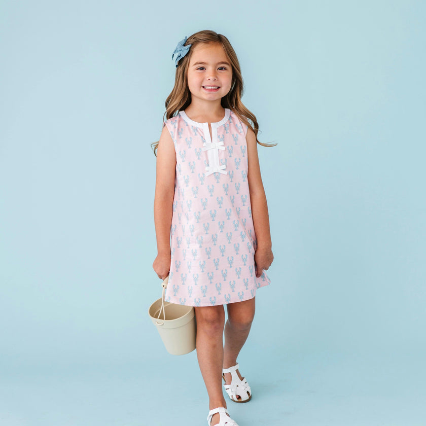 Pastel Pincers Shift Dress