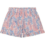 Lee Lee Ruffle Hem Shorts, Pink