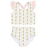 girls luna ruffle two piece swimsuit