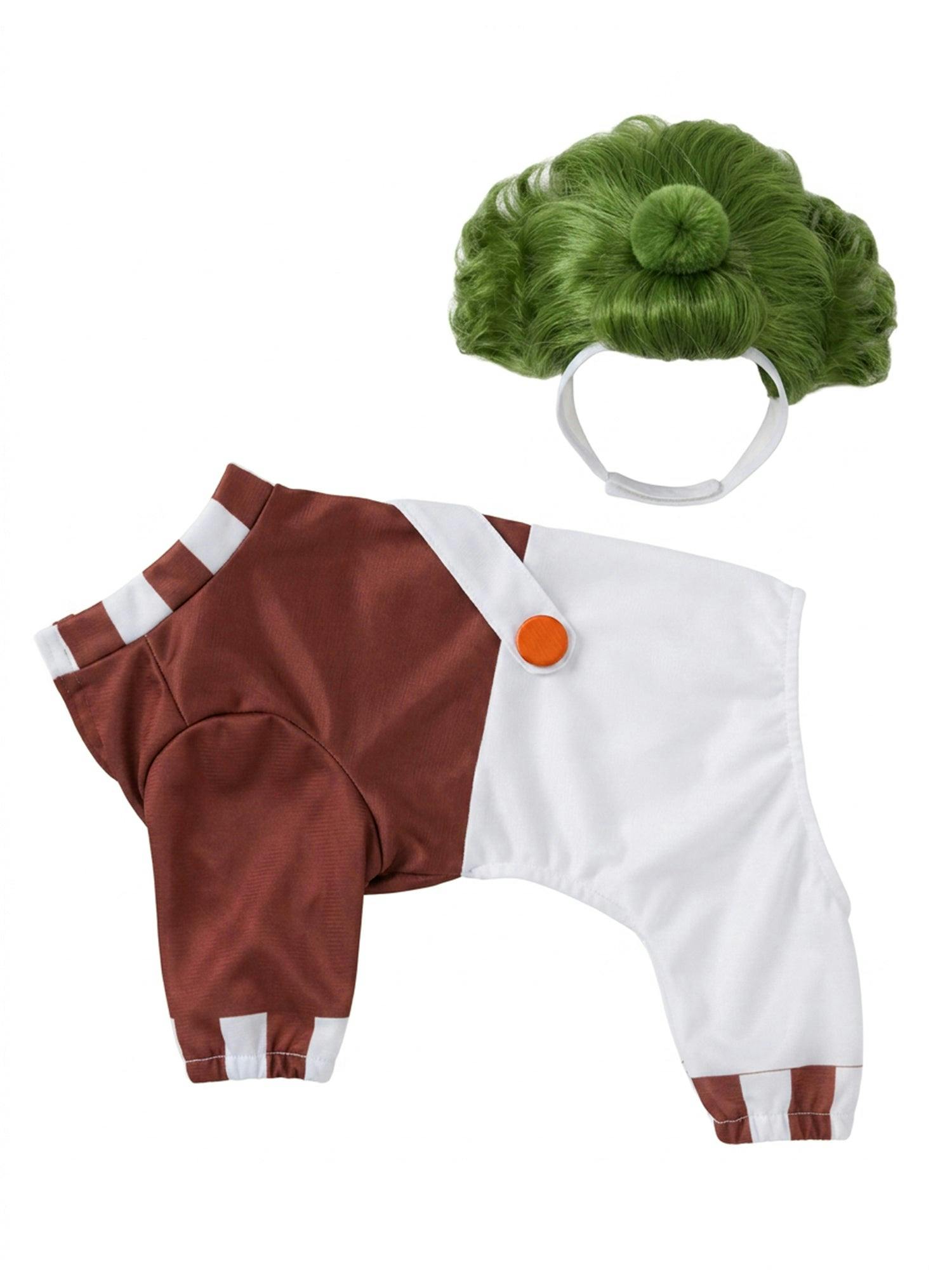 Willy Wonka Oompa Loompa Pet Costume