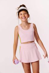 Pink Rainbow Sherbet Sequin Tennis Set