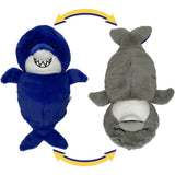 FlipaZoo: Upside Down Inside Out - to - 2-In-1 Animal Plush