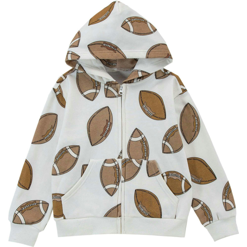 Mid Weight French Terry Zip-up Hoodie