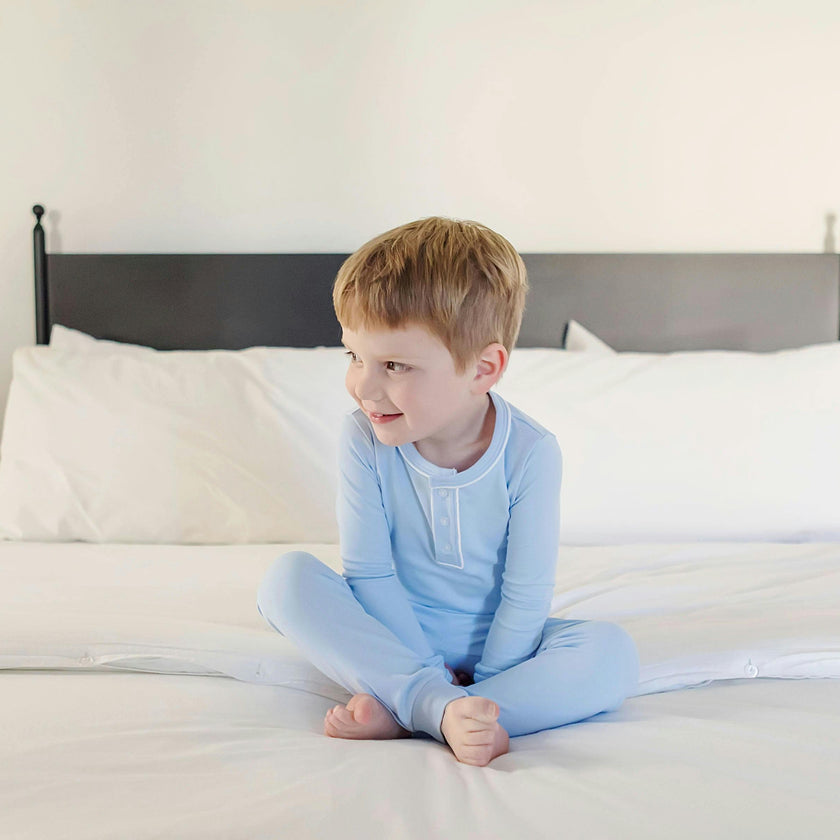 Jack Boys' Pajama Pant Set - Light Blue