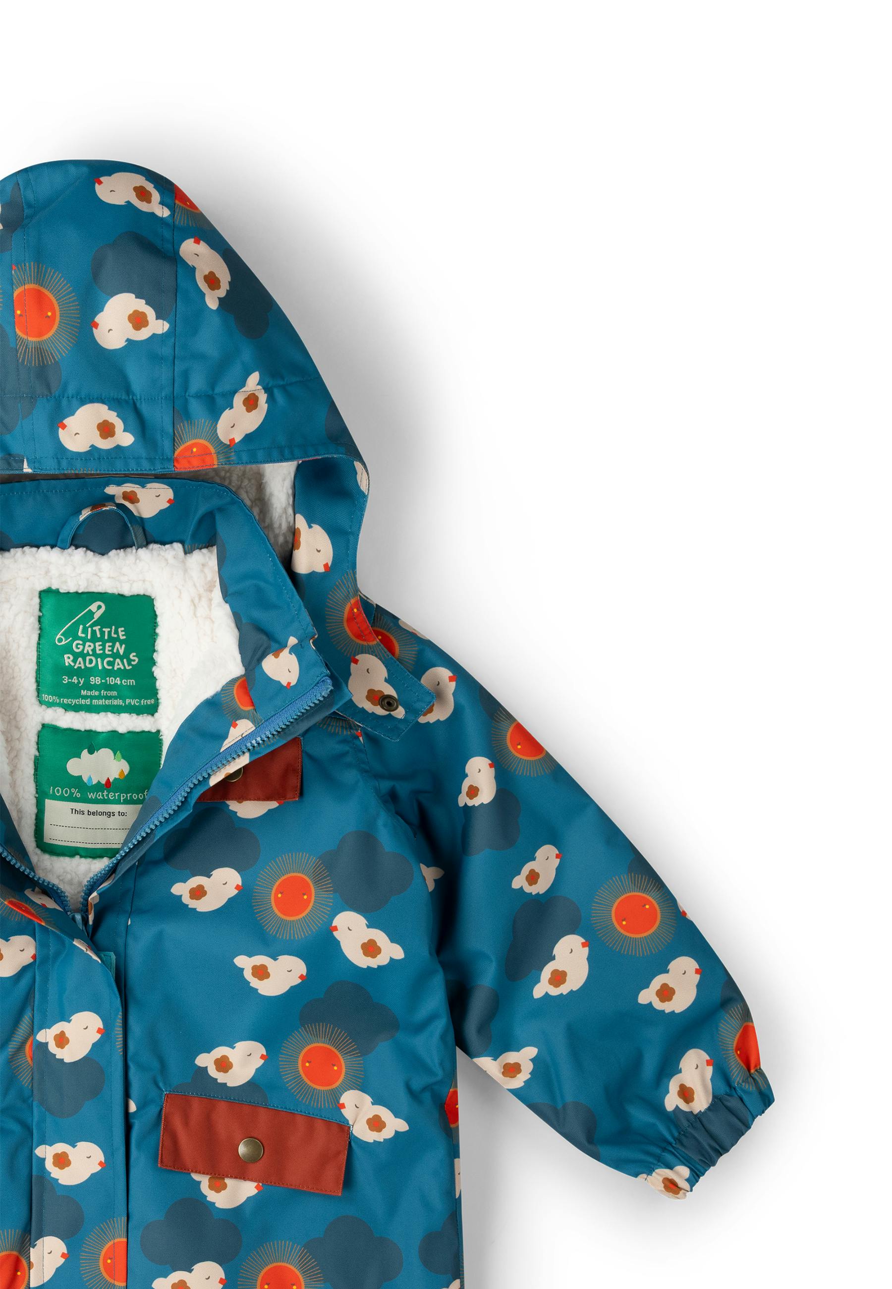 Sun Birds Recycled Waterproof Adventure Winter Coat, Blue