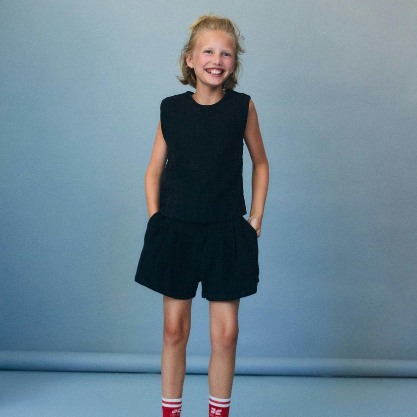Melissa Teen Short Midnight Black
