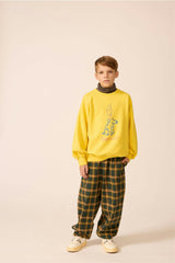 Organic Weekend Sweatshirt in Brass Yellow