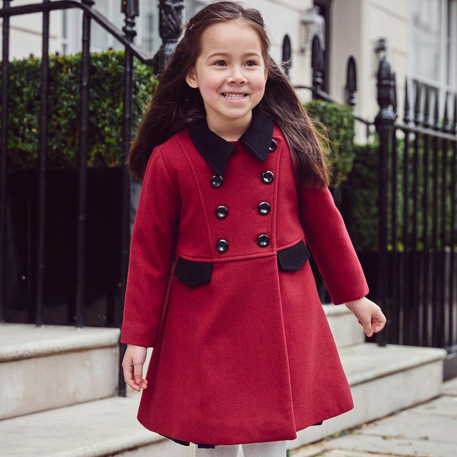 Piccadilly Dress Coat - Theatrical Red