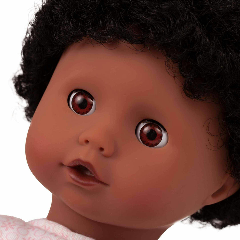 Muffin to Dress 13" African American Soft Body Baby Doll