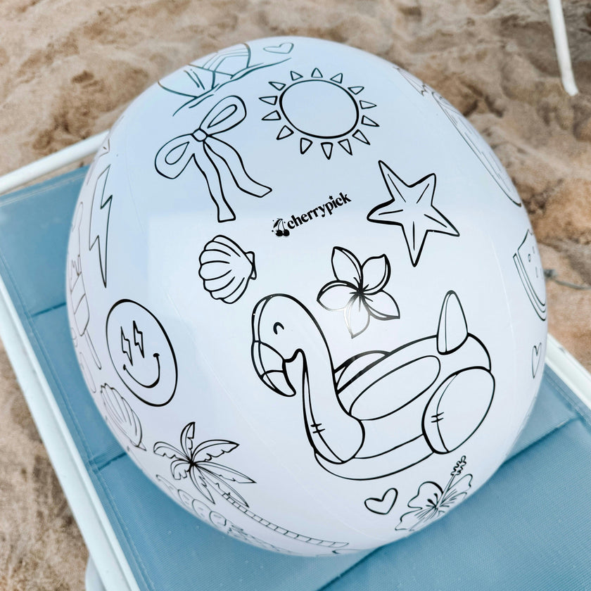 Design Your Own Beach Ball Kit - Summer Activity For Kids