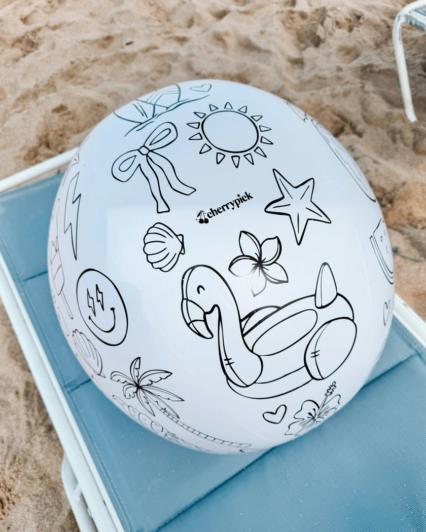 Design Your Own Beach Ball Kit - Summer Activity For Kids