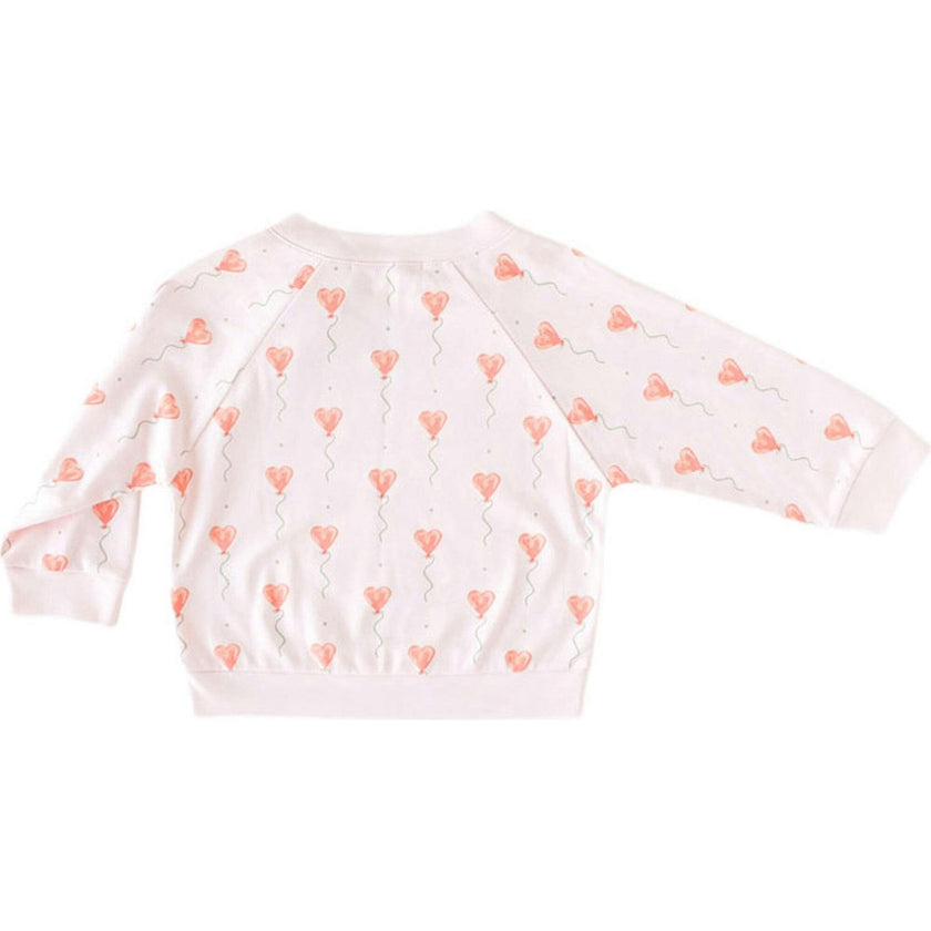 Pink Heart Balloon Legging Set